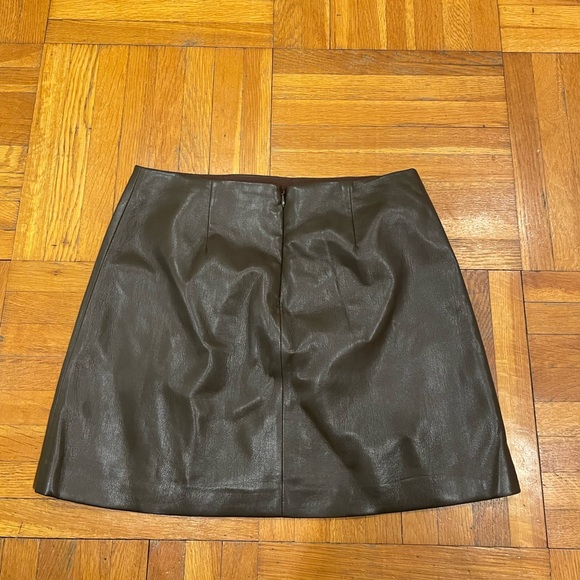 Aritzia Tatiana Skirt in Brown - Picture 3 of 3